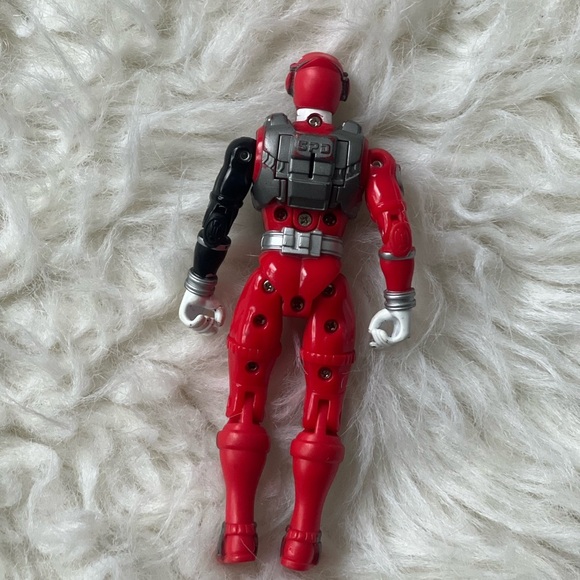 2005 Interactive Talking Red Power Rangers SPD 5.5" Figure - Picture 3 of 3